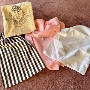 Various Designer Dust Bags (Not Necessarily Items Shown in Pic) See Live Listing